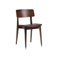 Sleek Wooden Dining Chair with Mid-Century Modern Design